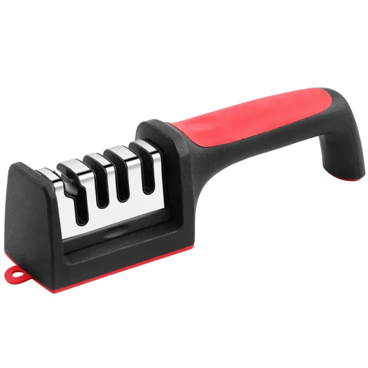 Multi-Functional Four-Part Knife Sharpener